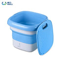 Convenient Fold Portable Sterilizing Washing Machine Mini Plug-in Underwear Special Washer Washing Tool Travel Self-driving Use