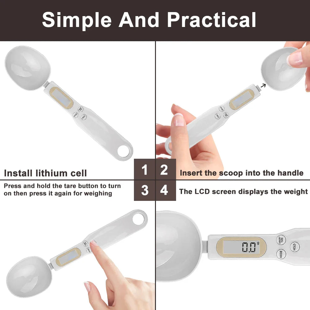Smart Kitchen Weighing Spoon